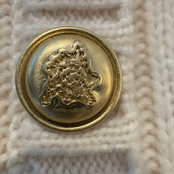 NWT Walter Baker Gemma Cable Knit Sweater Vest | Cream | Size M | NWT - Picture 4 of 5